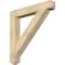 Ekena Millwork Traditional Craftsman Rough Sawn Bracket, Douglas Fir, 6"W x 44"D x 44"H BKT06X44X44TRA04RDF - alternate 1